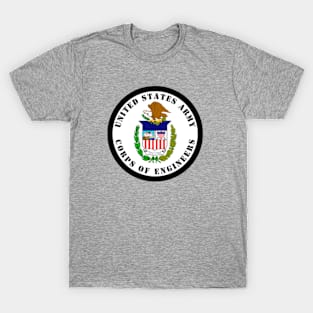 U.S. Army Corps of Engineers Coat of Arms & Seal T-Shirt